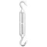 Jeu d'accessoires de voile d'ombrage 8 pcs Acier inoxydable 