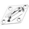 Jeu d'accessoires de voile d'ombrage 8 pcs Acier inoxydable 