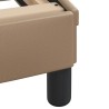 Lit avec matelas cappuccino 200x200 cm similicuir 