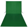 Kit de studio photo avec lampes toile de fond et réflecteur  
