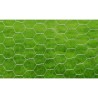 Grillage pour volière Acier galvanisé 25 x 1 m Argenté 