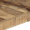 Table basse 140x140x40 cm Bois de manguier brut 