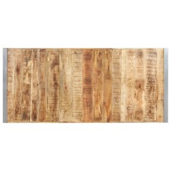 Table à manger 220x100x75 cm Bois de manguier massif brut 