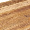 Table à manger 220x100x75 cm Bois de manguier massif brut 