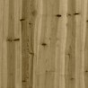 Salon de jardin 5 pcs bois de pin imprégné 