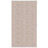Tapis shaggy PAMPLONA poils longs moderne beige 80x150 cm 