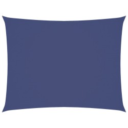 Voile de parasol tissu oxford rectangulaire 2x3,5 m bleu 