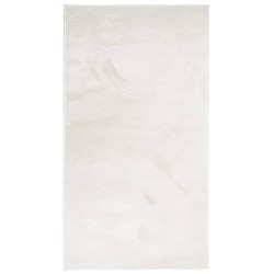 Tapis OVIEDO à poils courts beige 60x110 cm 