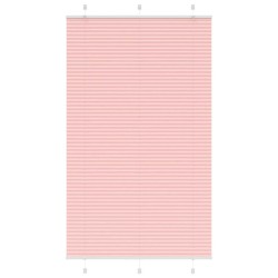 Store plissé rose 115x200 cm largeur du tissu 114,4cm polyester 