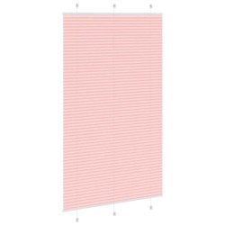 Store plissé rose 115x200 cm largeur du tissu 114,4cm polyester 