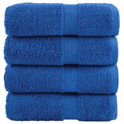 Serviettes de visage de qualité supérieure SOLUND 4 pcs bleu 