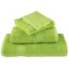 Serviettes de visage de qualité sup. SOLUND 4 pcs vert pomme 