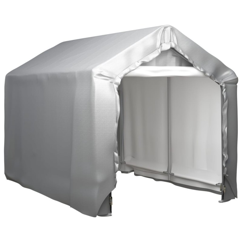 Tente de rangement 180x300 cm Acier Gris 