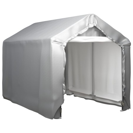 Tente de rangement 180x300 cm Acier Gris 