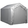 Tente de rangement 180x300 cm Acier Gris 