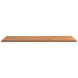 Dessus de table marron clair bois chêne massif rectangulaire 