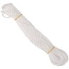 Écran de balcon Blanc et jaune 90x600 cm Tissu Oxford 