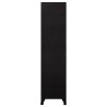 Armoire à casiers Noir 90x40x180 cm Acier 