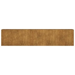 Lit surélevé de jardin 360x40x80 cm acier corten 