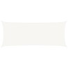 Voile d'ombrage 160 g/m² Blanc 2x5 m PEHD 