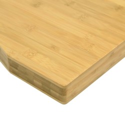 Dessus de bureau 80x40x4 cm bambou 