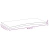 Dessus de bureau 80x40x4 cm bambou 