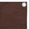 Écran de balcon Marron 75x600 cm Tissu Oxford 