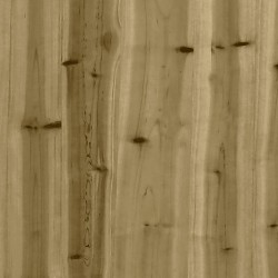 Salon de jardin 7 pcs bois de pin imprégné 