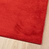Tapis OVIEDO à poils courts rouge 60x110 cm 