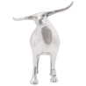 Sculpture de taureauArgent 20x17x23 cm Aluminium 