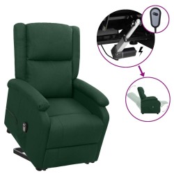 Fauteuil Vert foncé Tissu 