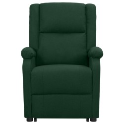Fauteuil Vert foncé Tissu 
