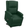 Fauteuil Vert foncé Tissu 