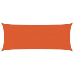 Voile d'ombrage 160 g/m² Orange 2x4,5 m PEHD 