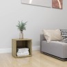 Meuble TV chêne sonoma 37x35x37 cm bois d’ingénierie 