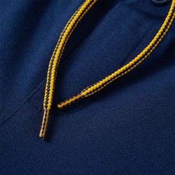Pantalons pour enfants avec cordon de serrage bleu marine 140 
