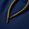 Pantalons pour enfants avec cordon de serrage bleu marine 140 