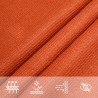 Voile d'ombrage 160 g/m² trapèze orange 3/4x2 m PEHD 