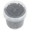 Bandes tressées pour chevaux 1500 pcs silicone noir 