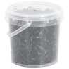 Bandes tressées pour chevaux 1500 pcs silicone noir 