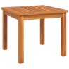Ensemble de salon de jardin Adirondack 3 pcs bois acacia solide 
