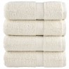 Serviettes d'invité de qualité supérieure SOLUND 4 pcs crème 