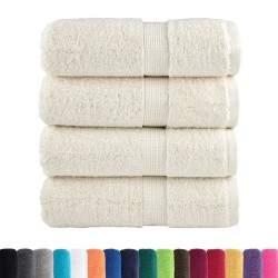 Serviettes d'invité de qualité supérieure SOLUND 4 pcs crème 