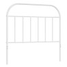 Tête de lit métal blanc 100 cm 