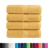 Serviettes d'invité de qualité supérieure SOLUND 4 pcs doré 