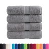 Serviettes d'invité de qualité supérieure SOLUND 4 pcs gris 