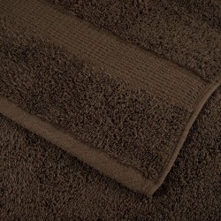 Serviettes d'invité de qualité supérieure SOLUND 4 pcs marron 