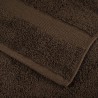 Serviettes d'invité de qualité supérieure SOLUND 4 pcs marron 