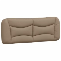 Lit avec matelas cappuccino 120x200 cm similicuir 