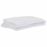 Protège-matelas blanc 200x220 cm imperméable 